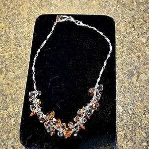 Gorgeous crystal necklace.